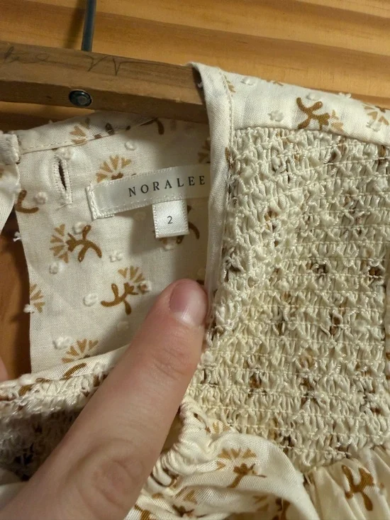 Cream Chloe Midi Dress - Picture 5 of 5